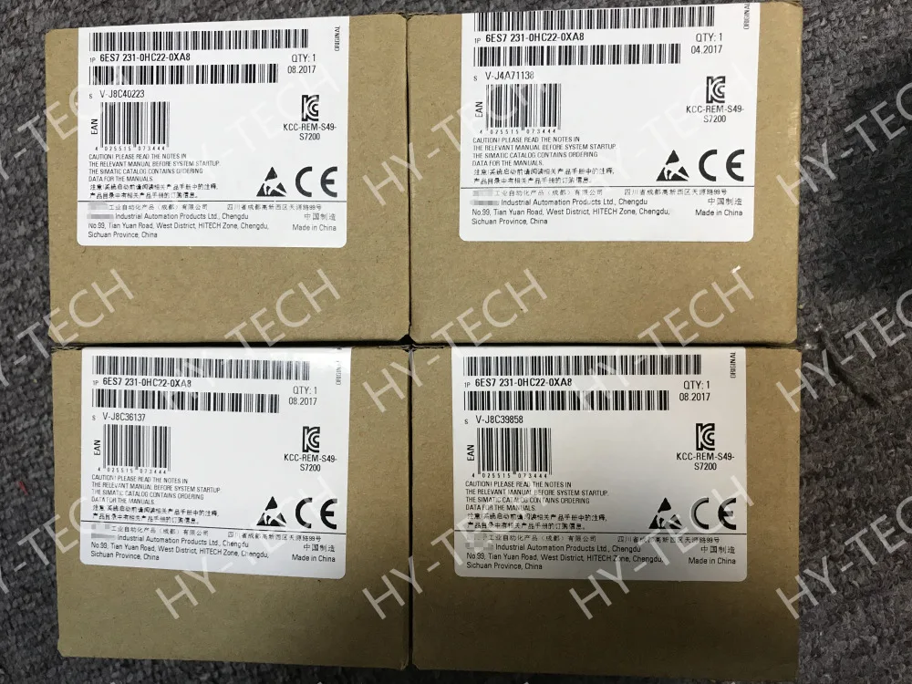 Аналоговый входной модуль SIMATIC S7 200CN 6ES7231 0HC22 0XA8 EM231 4 входа 6ES72310HC220XA8 для замены