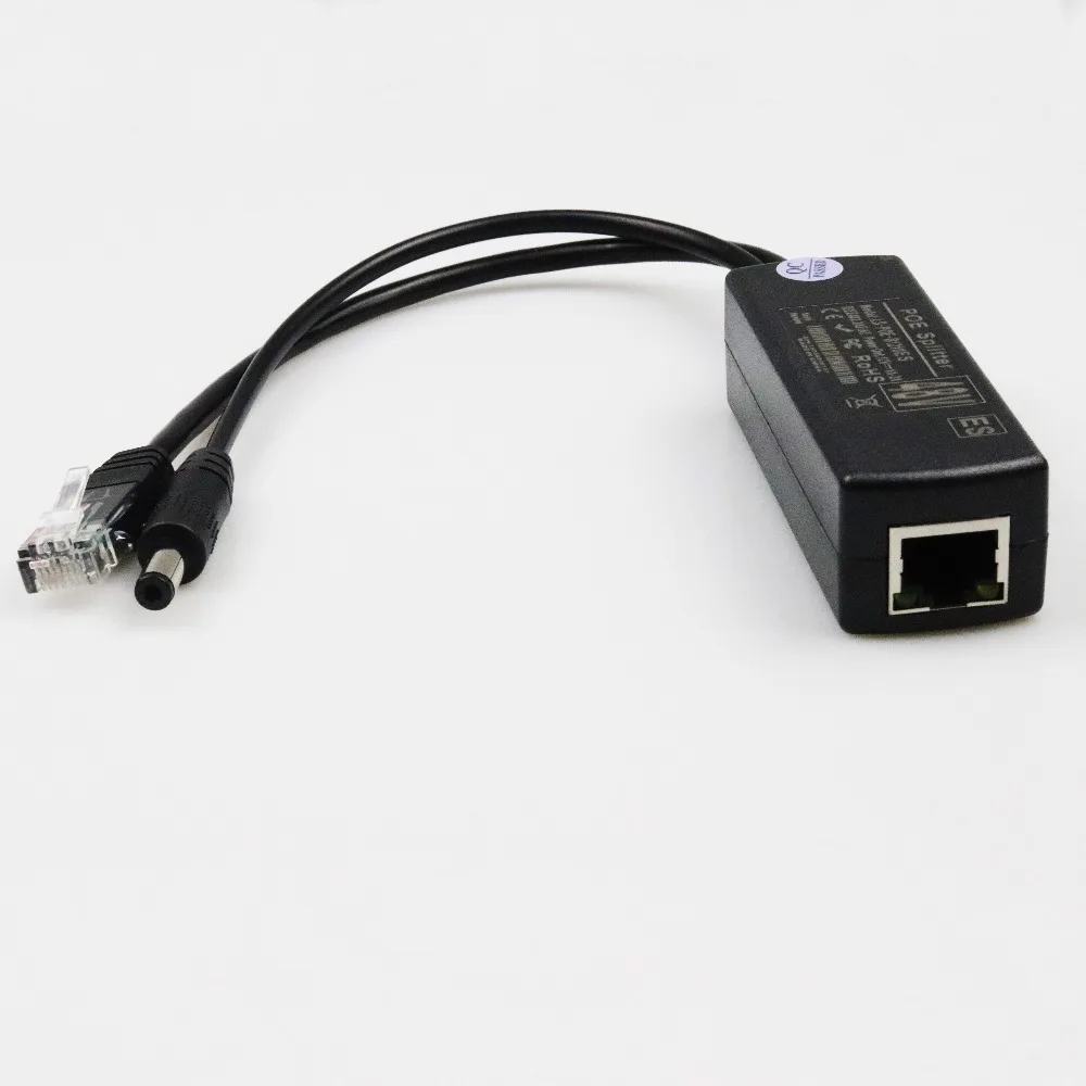 Изолированный 12V 2A Poe сплиттер питания по Ethernet 48V IEEE802.3af IEEE802.3at для ip-камеры