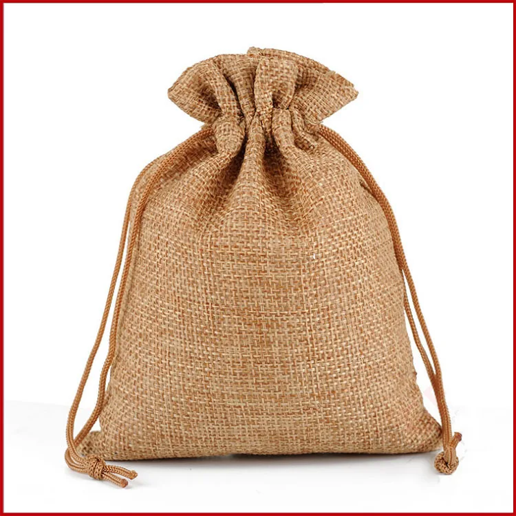 Jewelry Bags Jute Drawstring Bag Bead Packaging Gift PouchesADS | &amp Display