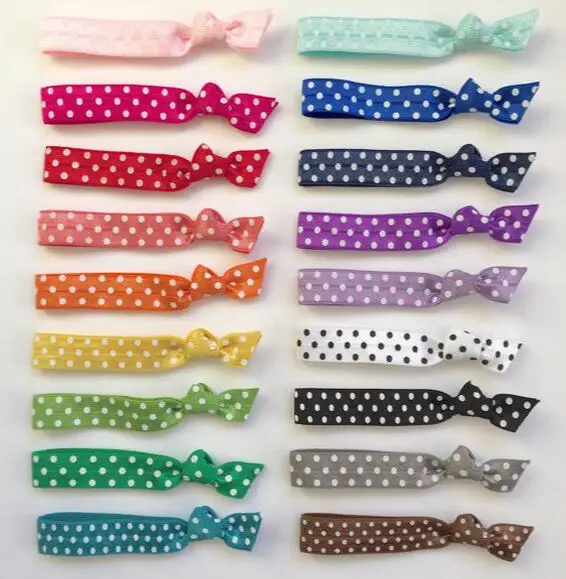 2000 шт. набор галстуков для волос в горошек вечерние галстук бесплатная