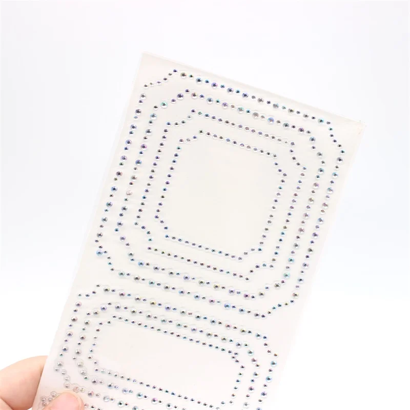 YPP CRAFT Стразы рамные наклейки для скрапбукинга изготовление бумажных карточек
