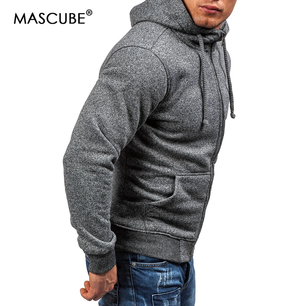 MASCUBE/зимние мужские комплекты мужской кардиган из флиса с длинным рукавом