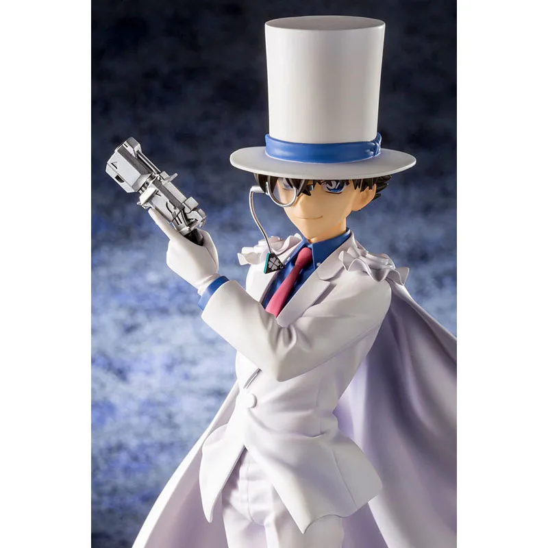 Фигурка детектива Конана Kaitou Kiddo, 1/8 масштаб, нарисованная фигура, Edogawa Conan, ПВХ Фигурки Brinquedos, аниме