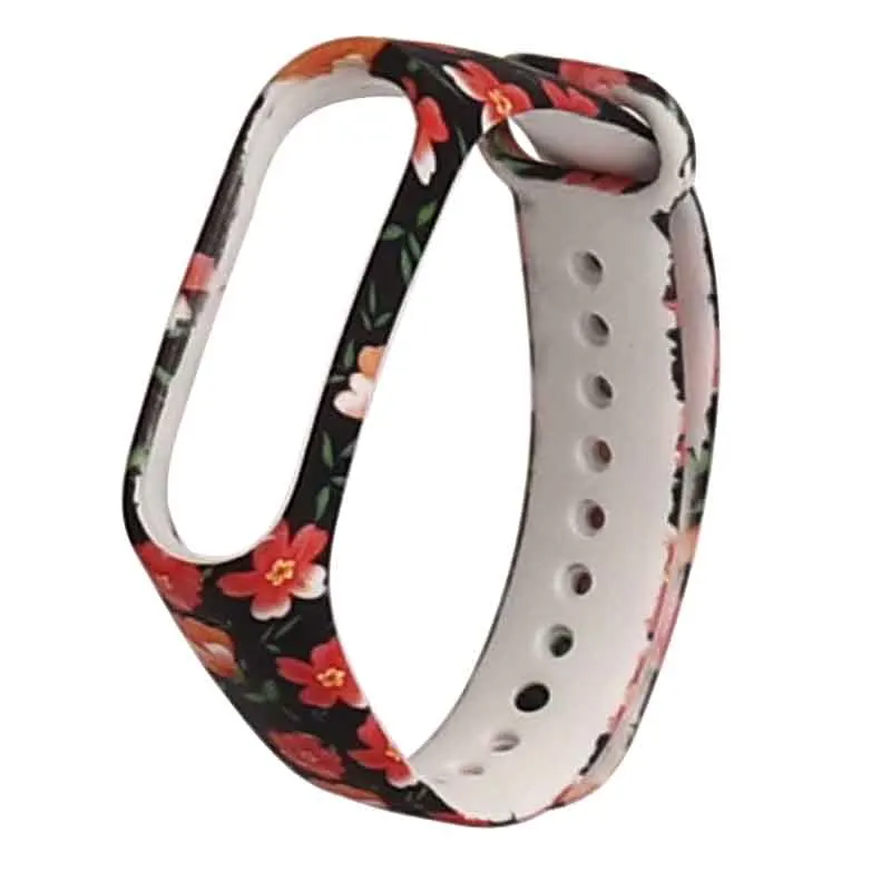 B Красочный браслет mi 3 Wriststap wriststap mi Band 3 ремешок на запястье для спортивной камеры Xiao mi браслета mi 3 Смарт-фитнес браслет Band3 часы для занятий спортом - Цвет: B
