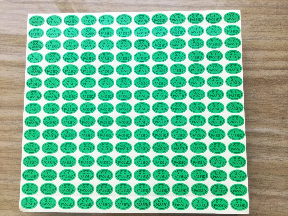 Kup 3600 Sztuk 13x9mm QC Przeszedł Samoprzylepna Naklejka Samoprzylepna Do Kontroli Jakości, Owalny Kształt Złoty Zielony Lub Przezroczysty, Nr Art. FA02 Kup 3600 Sztuk 13x9mm QC Przeszedł Samoprzylepna Naklejka Samoprzylepna Do Kontroli Jakości, Owalny Kształt Złoty Zielony Lub Przezroczysty, Nr Art. FA02