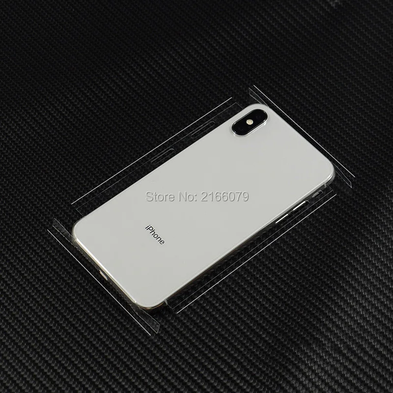 Для Apple iPhone 11 Pro X Xs Max Xr 8 7 SE 2020 полное покрытие Защитная Наклейка Чистый Прозрачный
