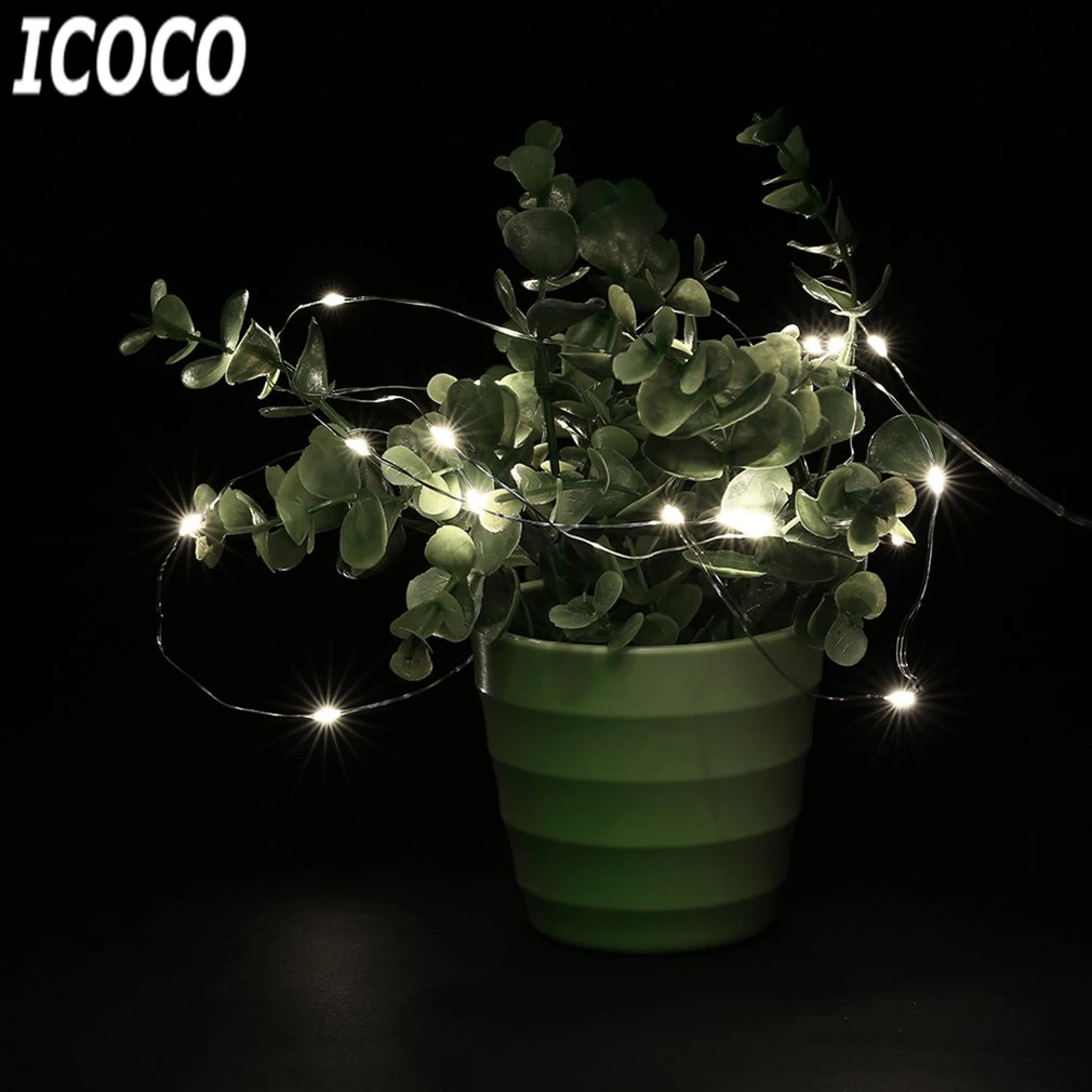 ICOCO 1 м 10 светодиодов медная проволока для дайвинга водонепроницаемая