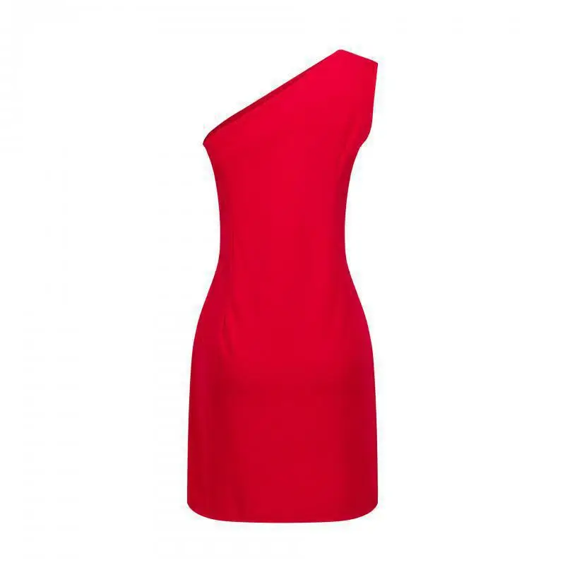 NFIVE European New Fashion Woman Clothing Irregular Hollow Sleeveless Strapless Club Sexy Dresses Plus Size Package Hip Dress | Женская