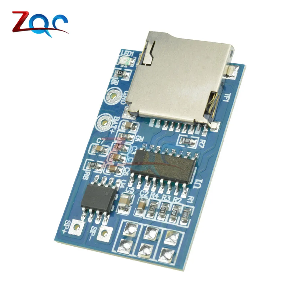 TF карта GPD2846A MP3 декодер плата 2 Вт модуль усилителя для модуля питания Arduino