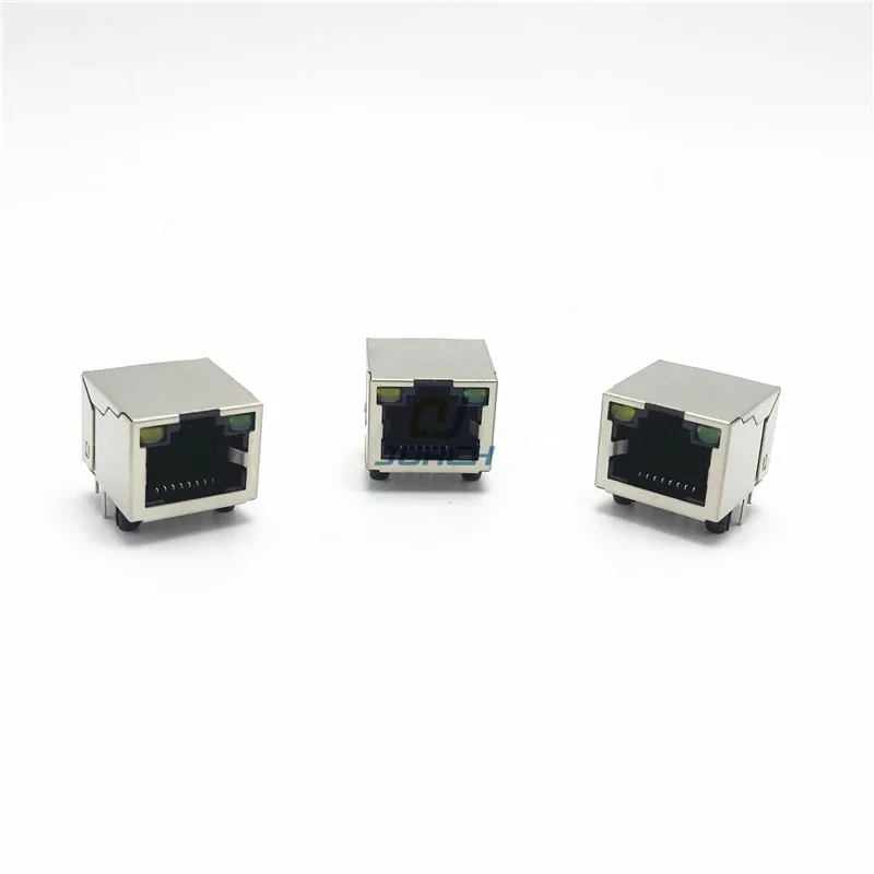 RJ45 Wifi адаптер разъем 90 градусов под прямым углом PCB Защищенный сетевой со
