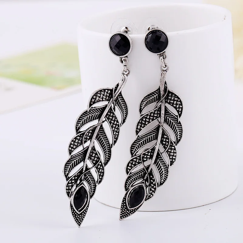 Новинка Европейская и американская торговля винтажные модные серьги-подвески с