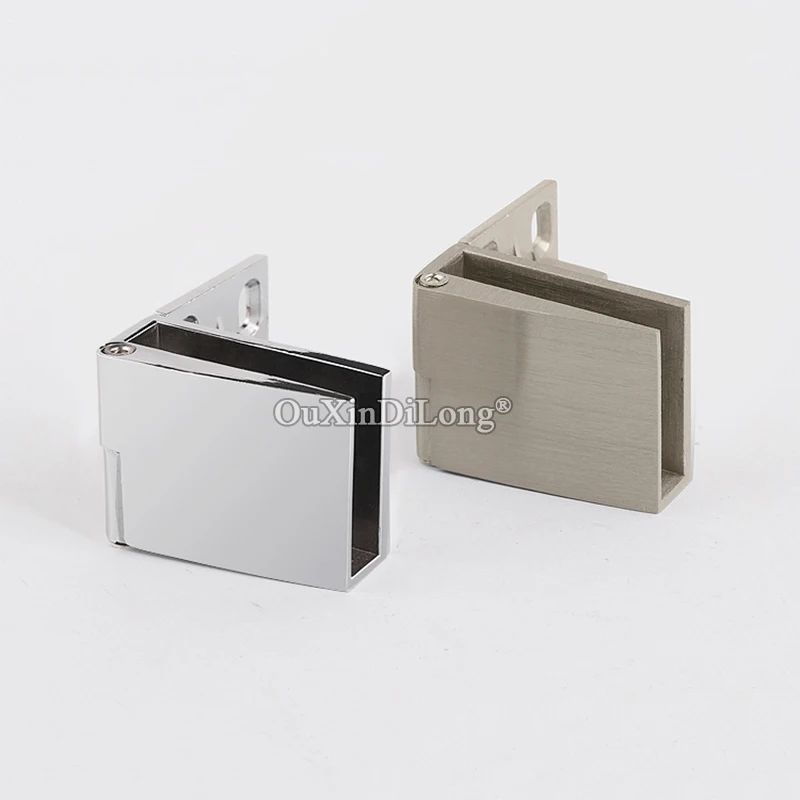 10 пар высококачественных Стеклянных дверных петель для шкафа витрина торгового