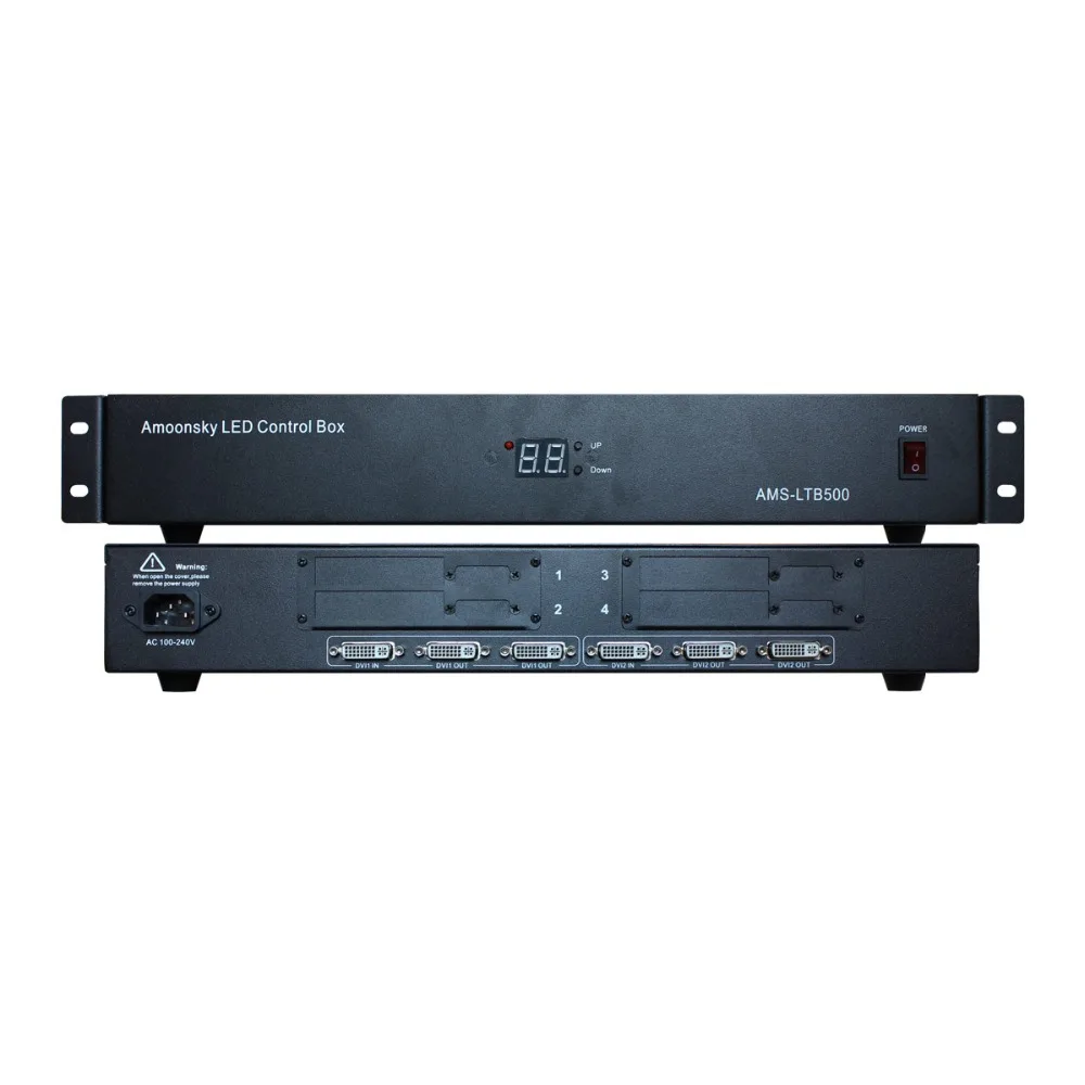 Amoonsky LTB500 отправляющая коробка dvi вход поддержка 4 linsn ts802d отправляющие карты для p2