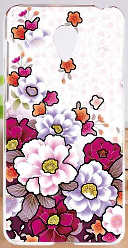 Красивые Цветы Картина Печати Жесткий Капа Для Meizu M2 Mini Phone Case С Бесплатной