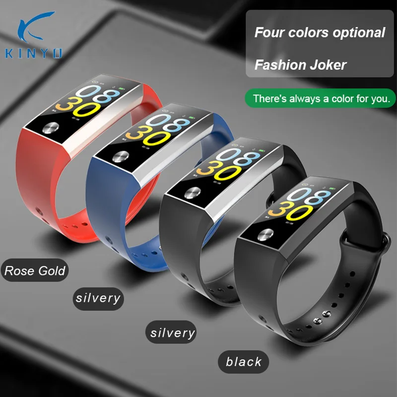 PPG+ECG Blood Pressure oxygen Heart Rate Tracker Smart Sport Watch Bracelet ip67 waterproof pk z03 n58 smart watch band | Электроника
