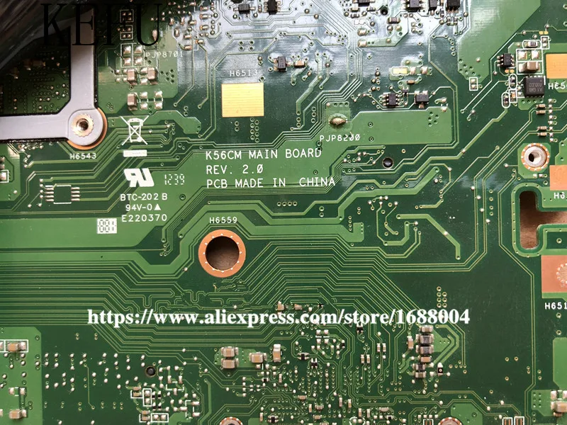 Материнская плата для ASUS K56CB K56CM Rev 2 0 1007 cpu 2GB PM GT740M полностью протестированная