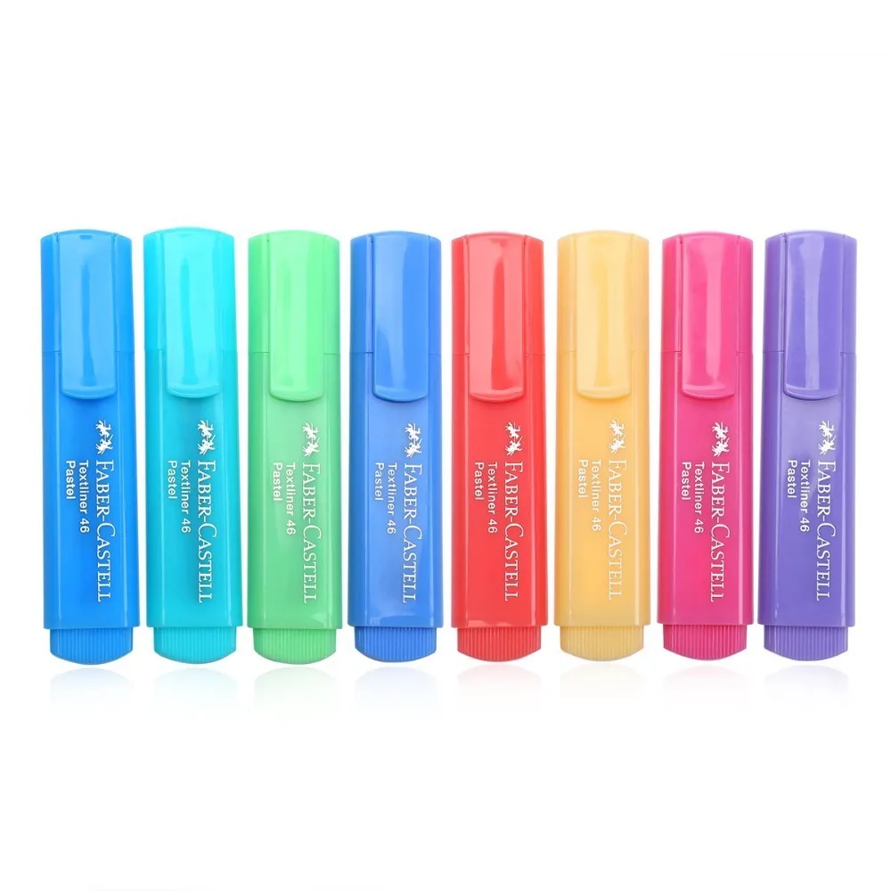 kuan Букет невесты 6 штук в партии 8 шт./компл. Faber Castell текстовыделитель Textliner ручка на водной основе флуоресцентный пигмент чернила Маркер пули joural маркер - Цвет: kuan