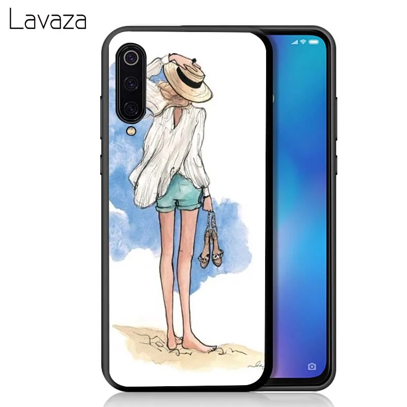 Lavaza Travel Beautiful Girl Soft TPU Case Cover for Xiaomi Redmi Note 4 4X 5 6 pro 5A Prime 7 Pro |
