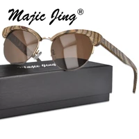 magic jing 100 nature wood sunglasses sunshade uvb uva protecting bv5031