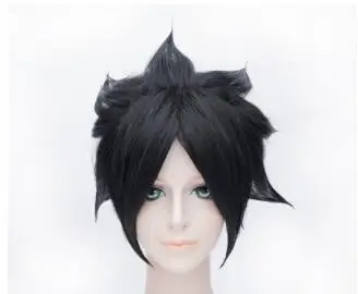 Wig Косплей, любовь, Наруто, косплей, костюм Наруто, Саске, плащ, косплей, костюм на заказ для мальчиков, мужчин, взрослых детей - Цвет: Wig