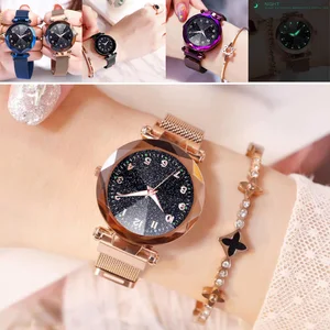 Часы женские, кварцевые, с магнитной пряжкой