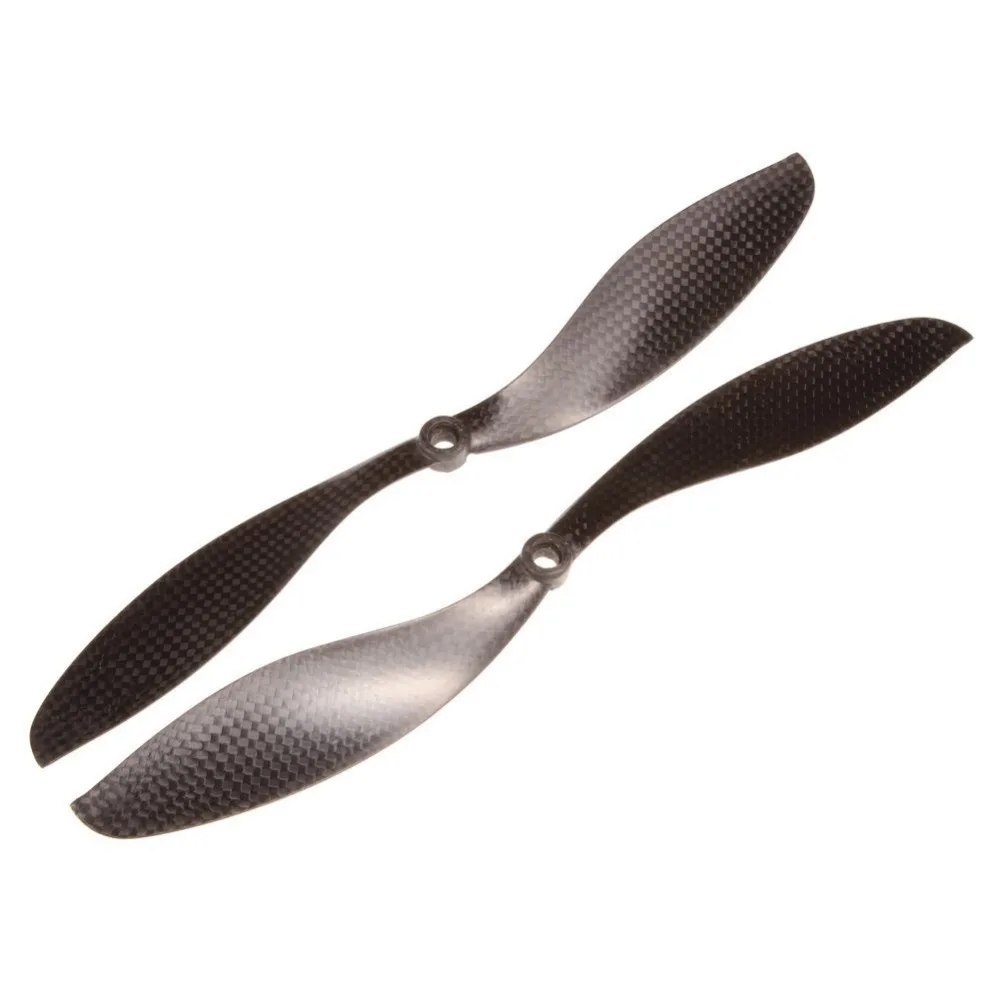 4x1047 10x4 7 дюйма углеродное волокно CW/CCW Blade Props для квадрокоптера 2 пары пропеллеров |