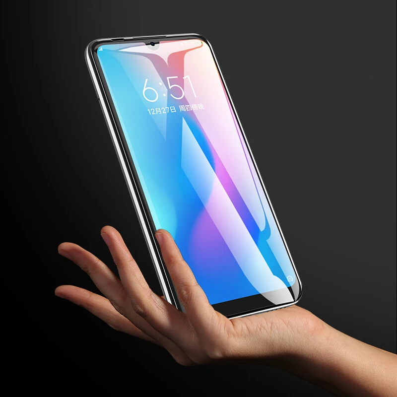 6D закаленное стекло для xiaomi mi Play полное покрытие изогнутая защитная пленка на