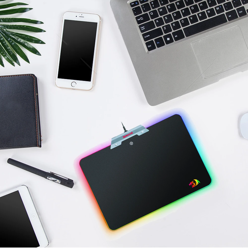 Большая распродажа! Redragon P011 Orion насыщенности цвета RGB Мышь pad цветное светодиодное