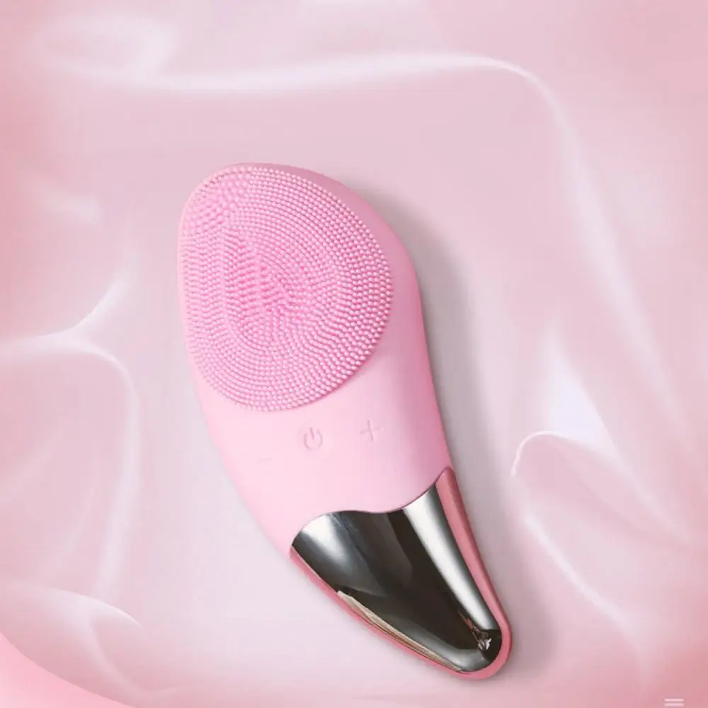 Ultrasonic Electric Facial Cleansing Face Washing Brush Vibration Skin Blackhead Remover Pore Cleaner Massage USB Rechargeable | Красота и