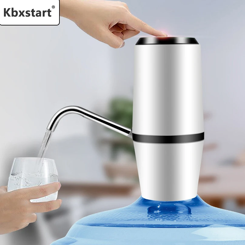 Бутылка для воды USB двойной дозатор один ключ Touch галон питьевой Dispensador De Agua с 304