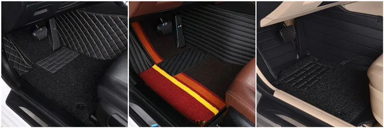 Пользовательские автомобильные коврики для Chrysler 300C 2009 2010- PT Cruiser 2007-2009 Автомобиль Стайлинг Интерьер пол ковры авто коврики J229