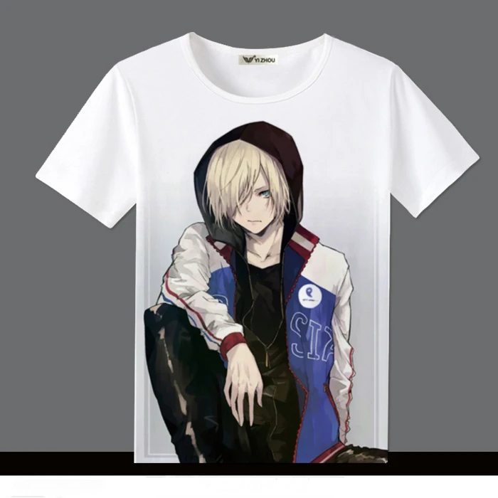 CostumeBuy Yuri on Юрий плисецкий на льду косплей футболка для женщин и мужчин Yuri! На