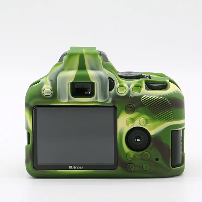 Камера силиконовый чехол Защитный чехол для Nikon Z7 Z6 D3400 D3500 D5300 D5500 D5600 D7100 D7200 D7500 D810 D810A D750 D850 DSLR
