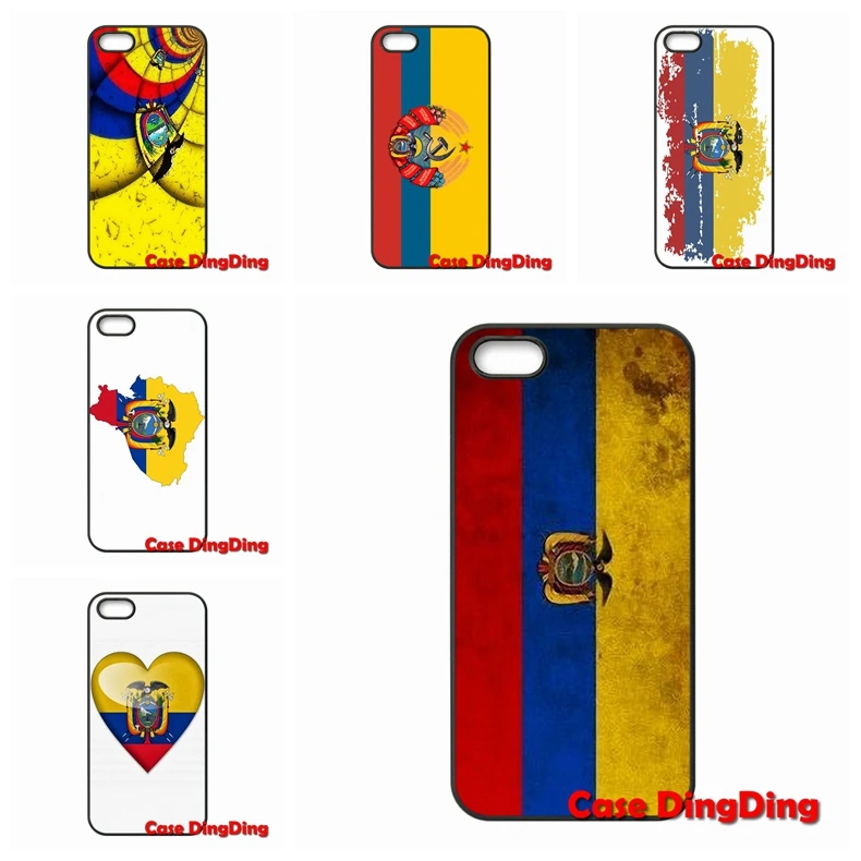 Для Moto X1 X2 G1 E1 Razr D1 D3 iPhone 4 4S 5 5C SE 6 S плюс iPod Touch эквадор флага телефон покрытия оптово