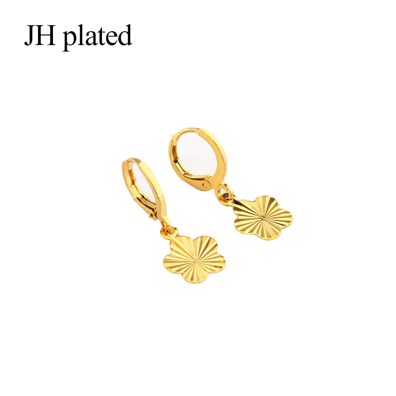 JHplated женские новые золотые маленькие серьги подвеска ювелирные изделия подарок