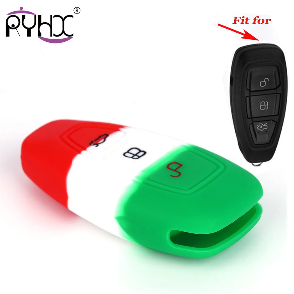 Colorized American flag RYHX manufacturers auto car silicone key case cover with cheap price For Mondeo | Автомобили и мотоциклы