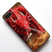 Чехол Red Dragon для iphone 11 12 pro X XR XS Max 6 7 8 plus Samsung S10 S20 s8 s9 note 9 10|case for iphone|case pluscase |