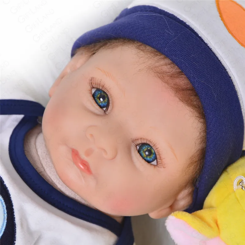 Reborn Baby Doll 22 дюймов мягкая силиконовая Мягкая Детская плюшевая игрушка для детей