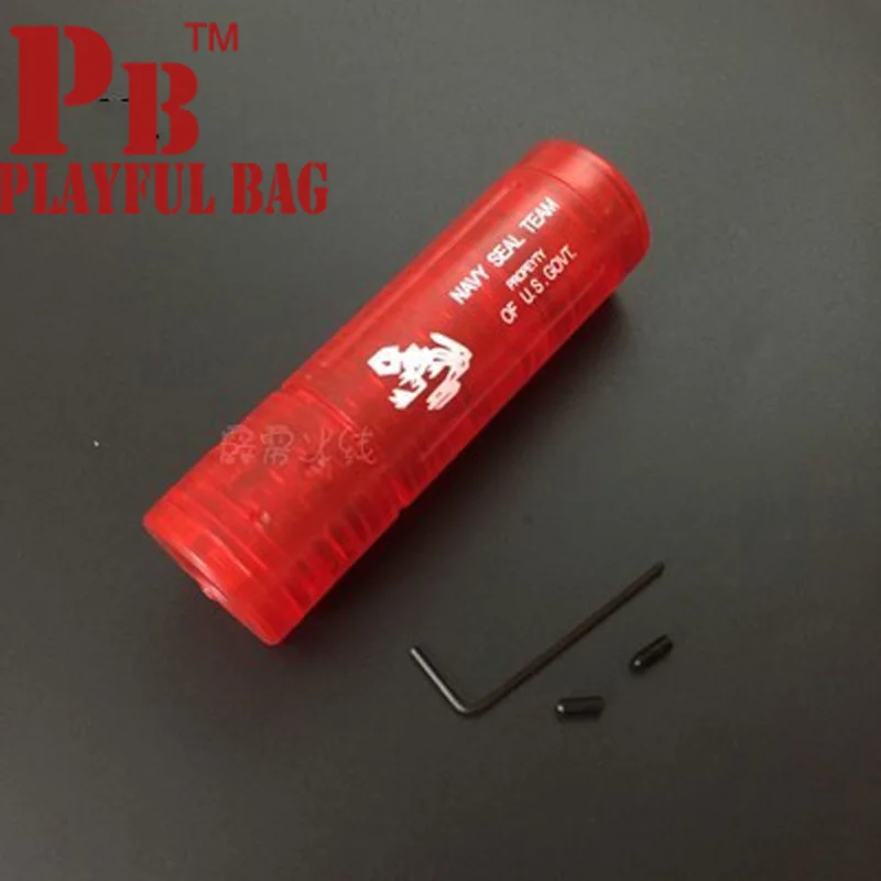 PB игривый мешок гель-шарик пистолеты blaster нейлон волна box Открытый cs клуб Снайпер игры аксессуар игрушечный пистолет mkm2 2th - Цвет: 1pcs