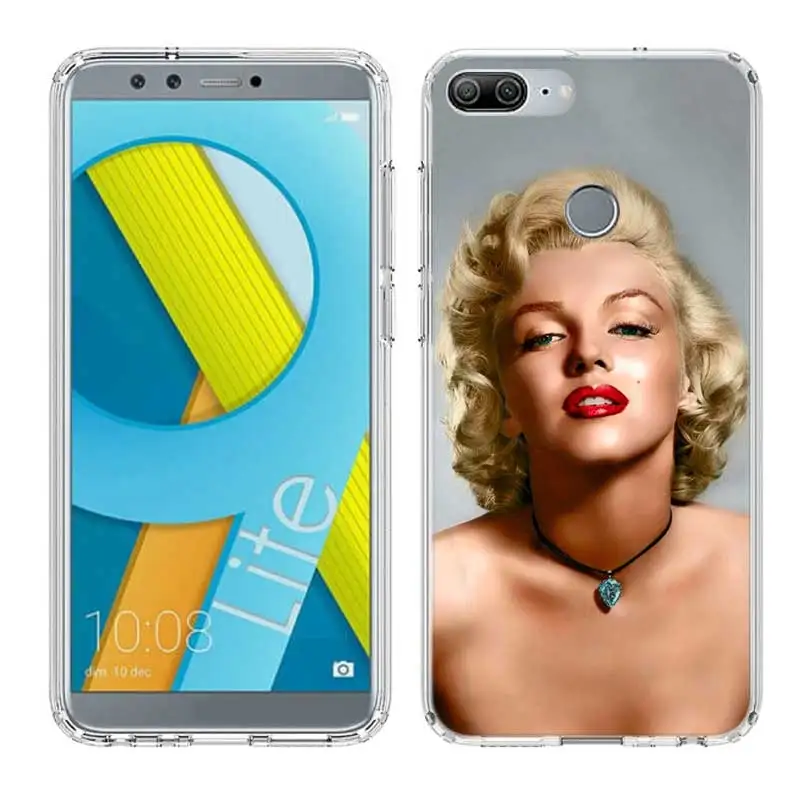 Мэрилин Монро Fundas силиконовый чехол для телефона huawei Honor 20 Pro 10 9 lite 8X 8A 20i 8C 8S V20 Y5 Y6 Y7