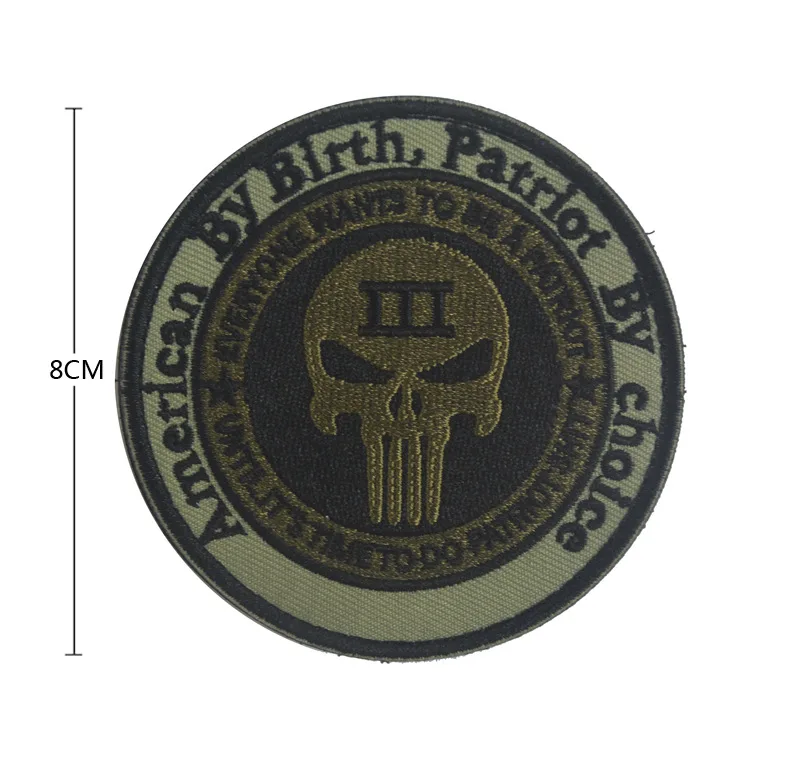 Multicam Intelligence Black Ops патч операций Американский по рождению Патриот по выбору тирания ответная единица Morale Badge Patches - Цвет: Patriot By choice