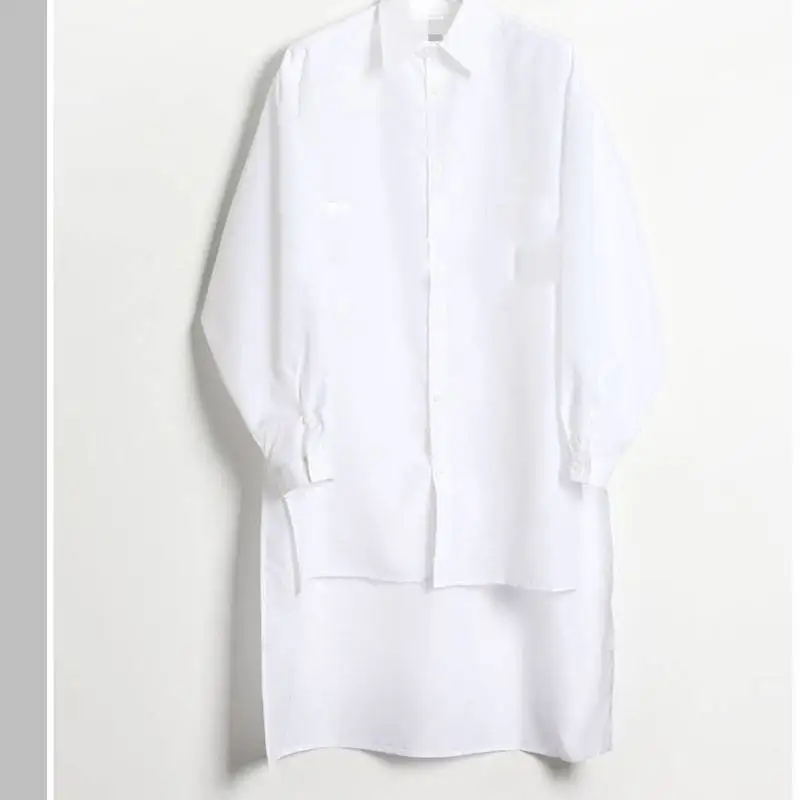 M ~ 4XL Новые Модные Длинные Короткие после долгого перед измерением Сплит личность