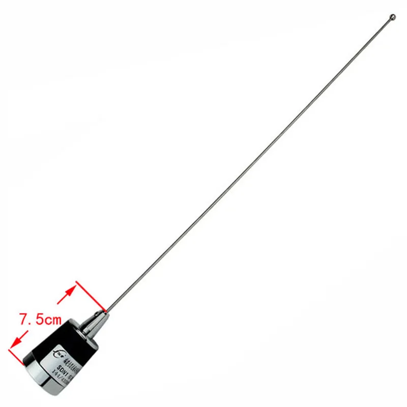 

2pcs NEW SDN1 NMO Single Band VHF/UHF 136-174MHz/420~480MHz 100W High Gain Mobile Ham Car Radio Walkie Talkie Antenna