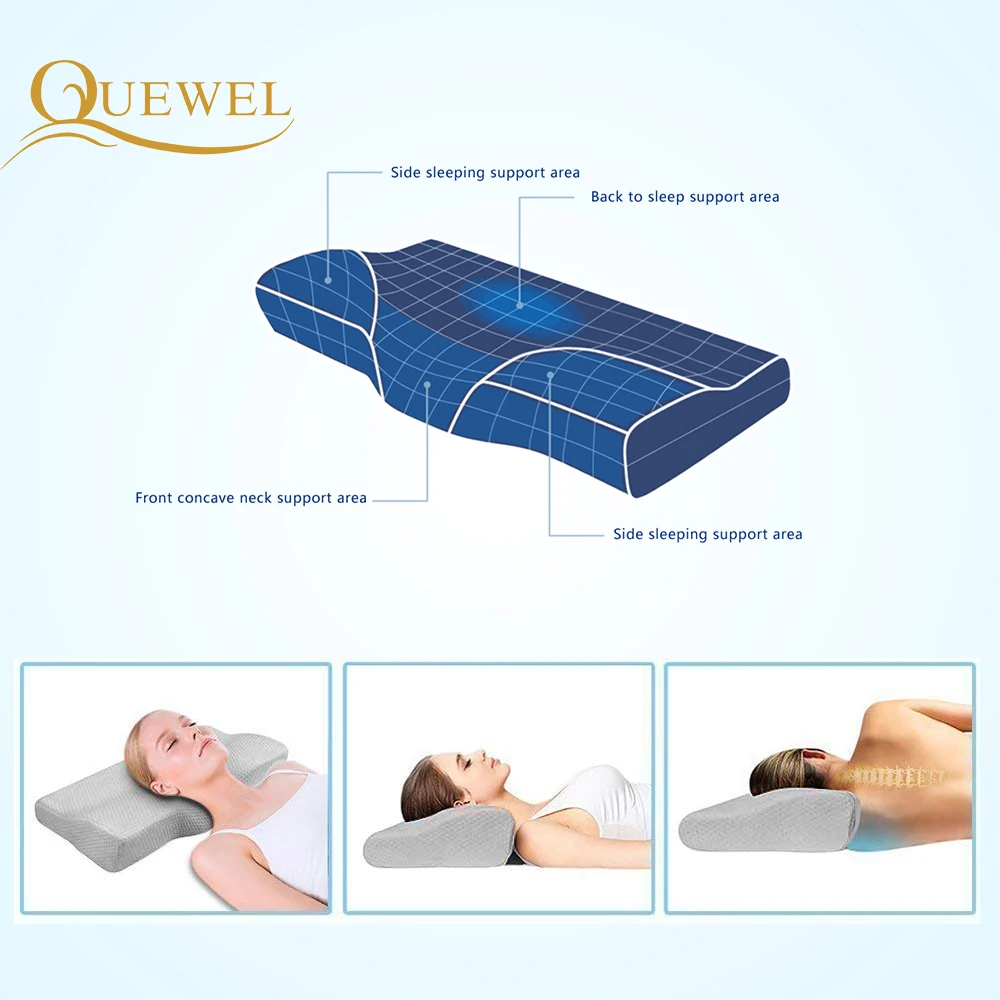 Eyelash Memory Pillow Slow Rebound Memory Foam Pillows Professional Eyelash Extension Special Pillow Grafted Salon/Sleeping Use