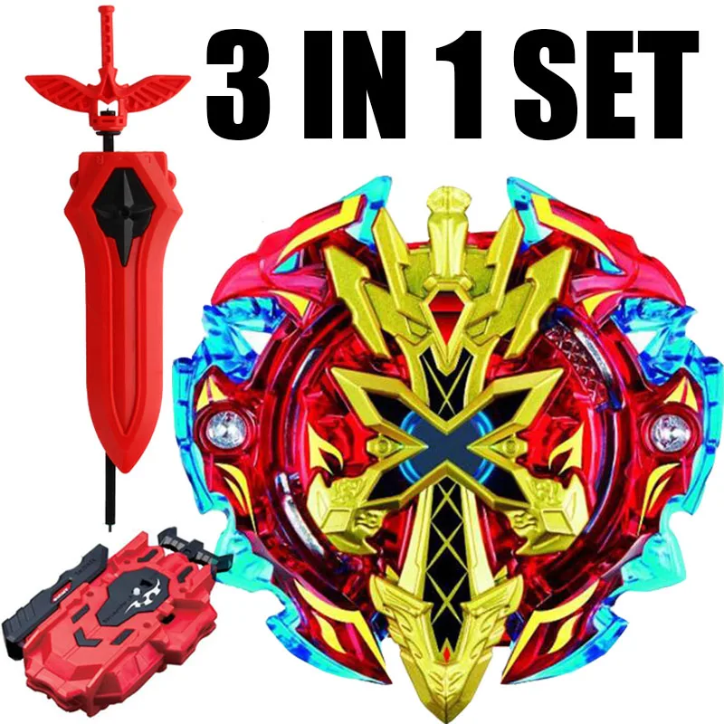 

B-X TOUPIE BURST BEYBLADE Spinning Top Xeno Xcalibur / Excalibur pinStarter-48 W/ NEW Sword LR Launcher