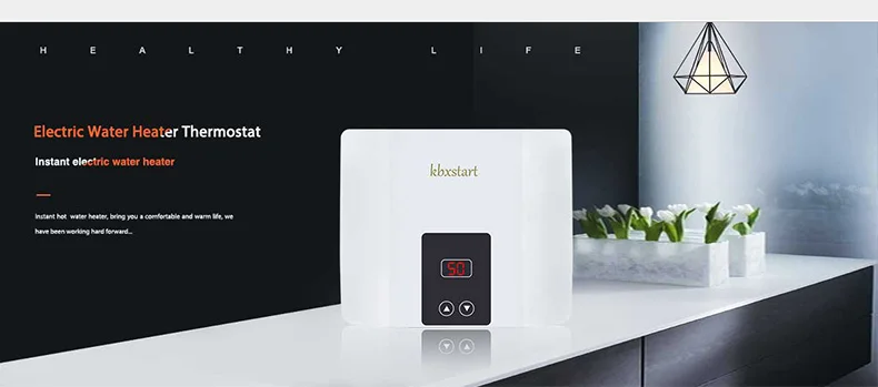 Kbxstart 3000 Вт кухонный кран передний водонагреватель 3 секунды быстрый нагрев кран со светодиодным дисплеем подходит для большинства Torneira 220 В ЕС Великобритании