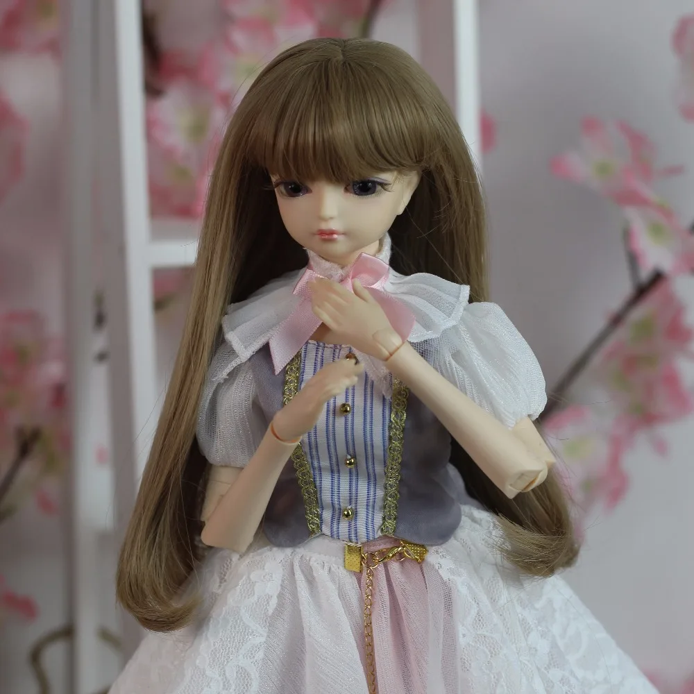 Forturn days только для 1/4 bjd 45 см смокинг для куклы розовое платье Лолита Принцесса костюм одежда Белое кружево