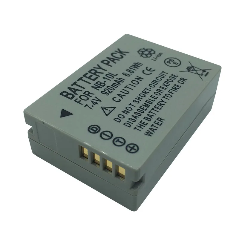 NB 10L NB10L 10l цифровой Батареи для камеры Canon G1X G15 G16 sx40hs sx50hs sx60hs SX40 SX50 SX60 hs