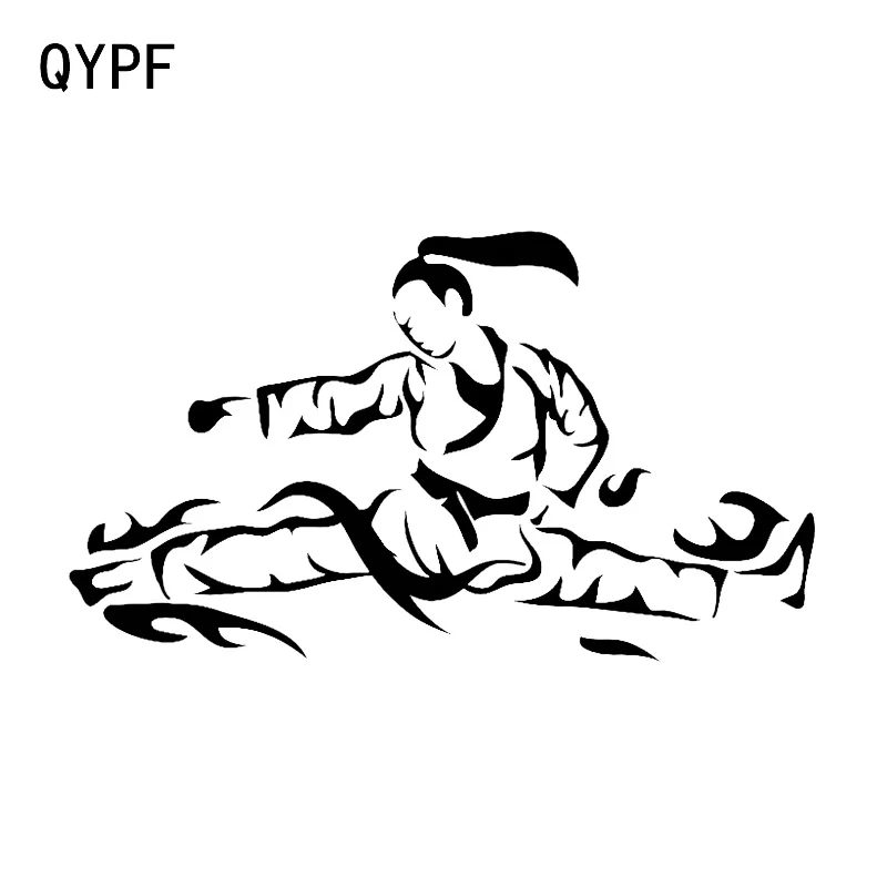 QYPF 15 3*8 8 см модные наклейки для автомобиля виниловый Декор Черный Серебряный