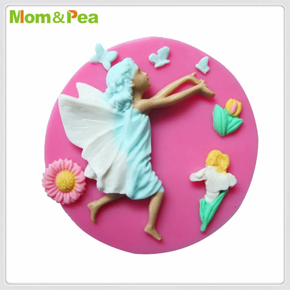 Mom&ampPea MPA1993 Elf Silicone Mold Cake Decoration Fondant 3D Food Grade | Дом и сад